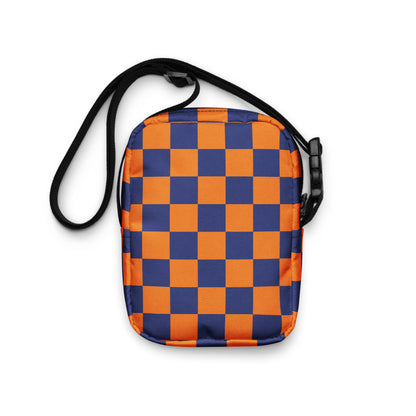 Blue and Orange Crossbody Bag