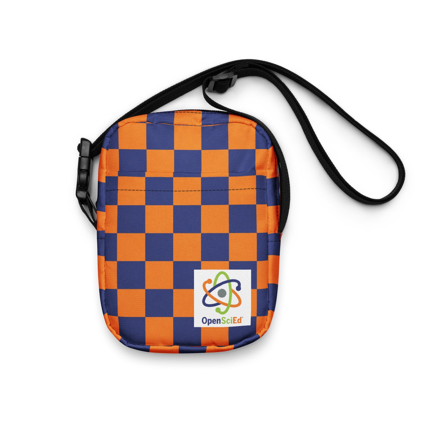 Blue and Orange Crossbody Bag